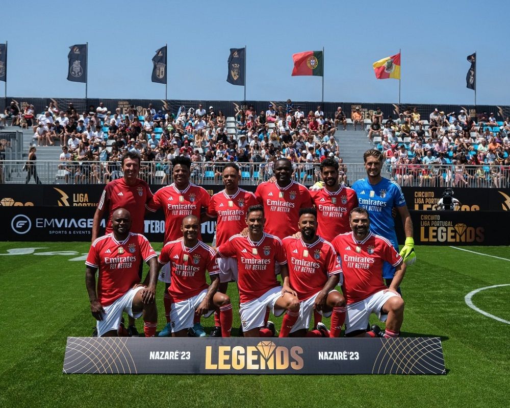 Sol, praia e… craques: as melhores imagens do Liga Portugal Legends