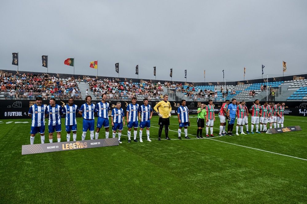 Sol, praia e… craques: as melhores imagens do Liga Portugal Legends